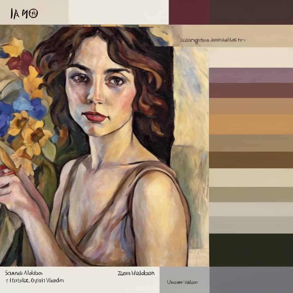 Οπτική έκφραση υπαρξιακής αναζήτησης μέσω πορτρέτου γυναίκας.